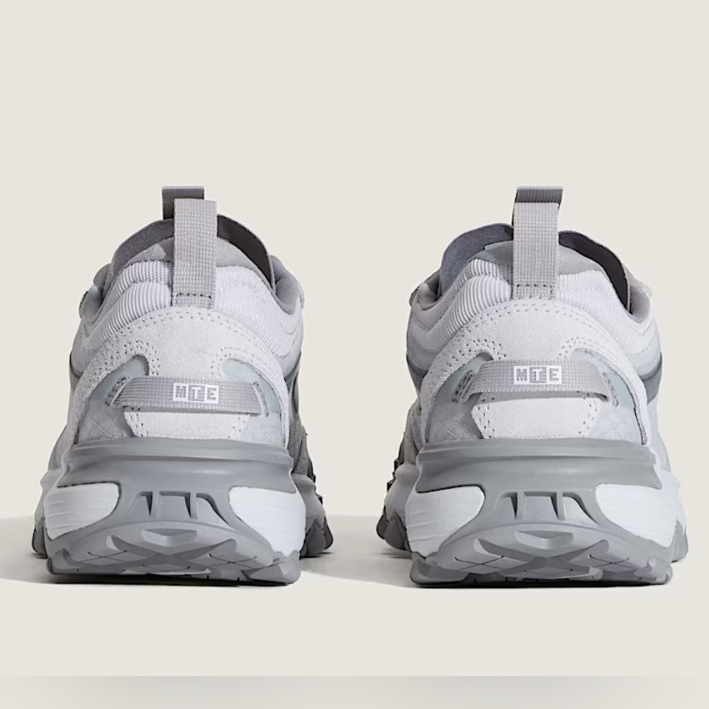 Vans Gray and White Athletic Shoes - Picture 12 of 14